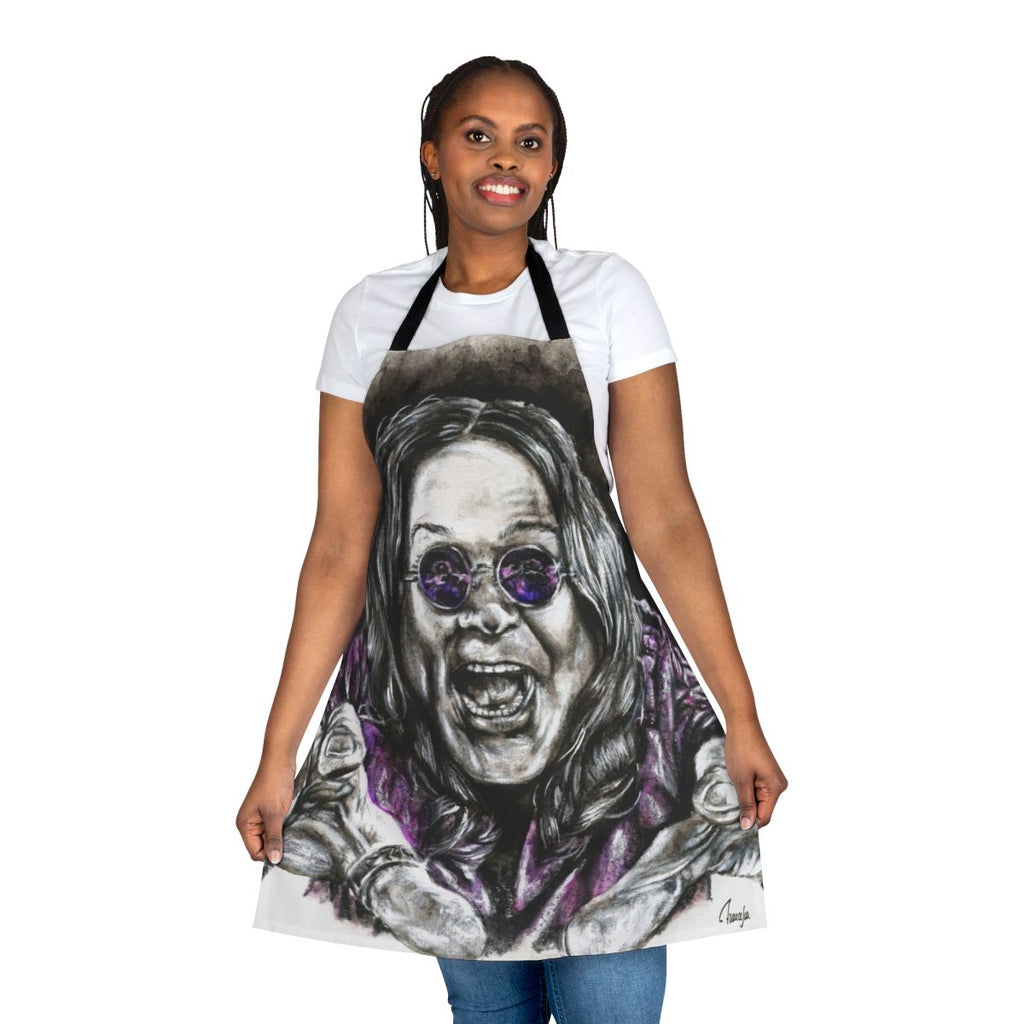Paranoid Metal Apron featuring Ozzy Osbourne and Children of the Grave inspired design