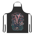 Apron featuring imagery and text inspired by the TV series The X-Files