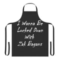 Apron featuring a Zak Bagans-inspired paranormal design for ghost hunters and horror fans