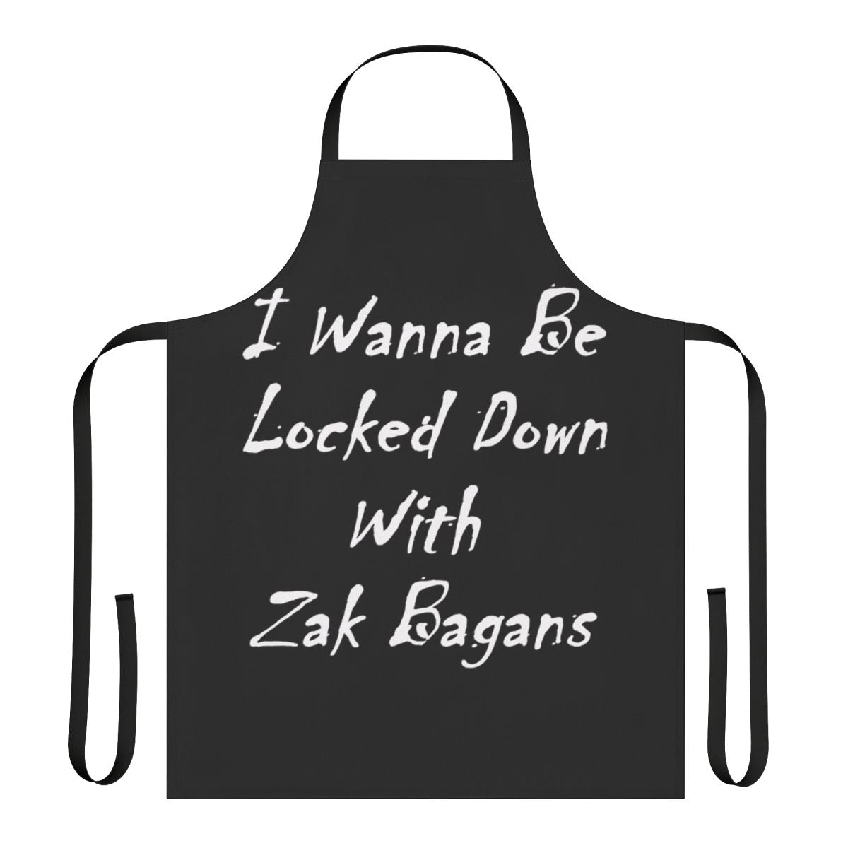 Apron featuring a Zak Bagans-inspired paranormal design for ghost hunters and horror fans