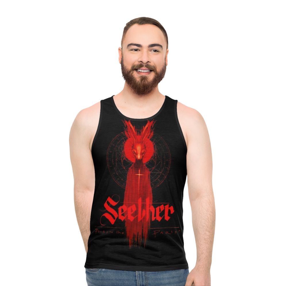Parish The Gondesss 7 Poison Seether Album Unisex Tank Top