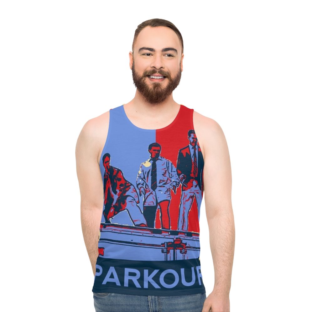 Parkour Inspired Unisex Tank Top