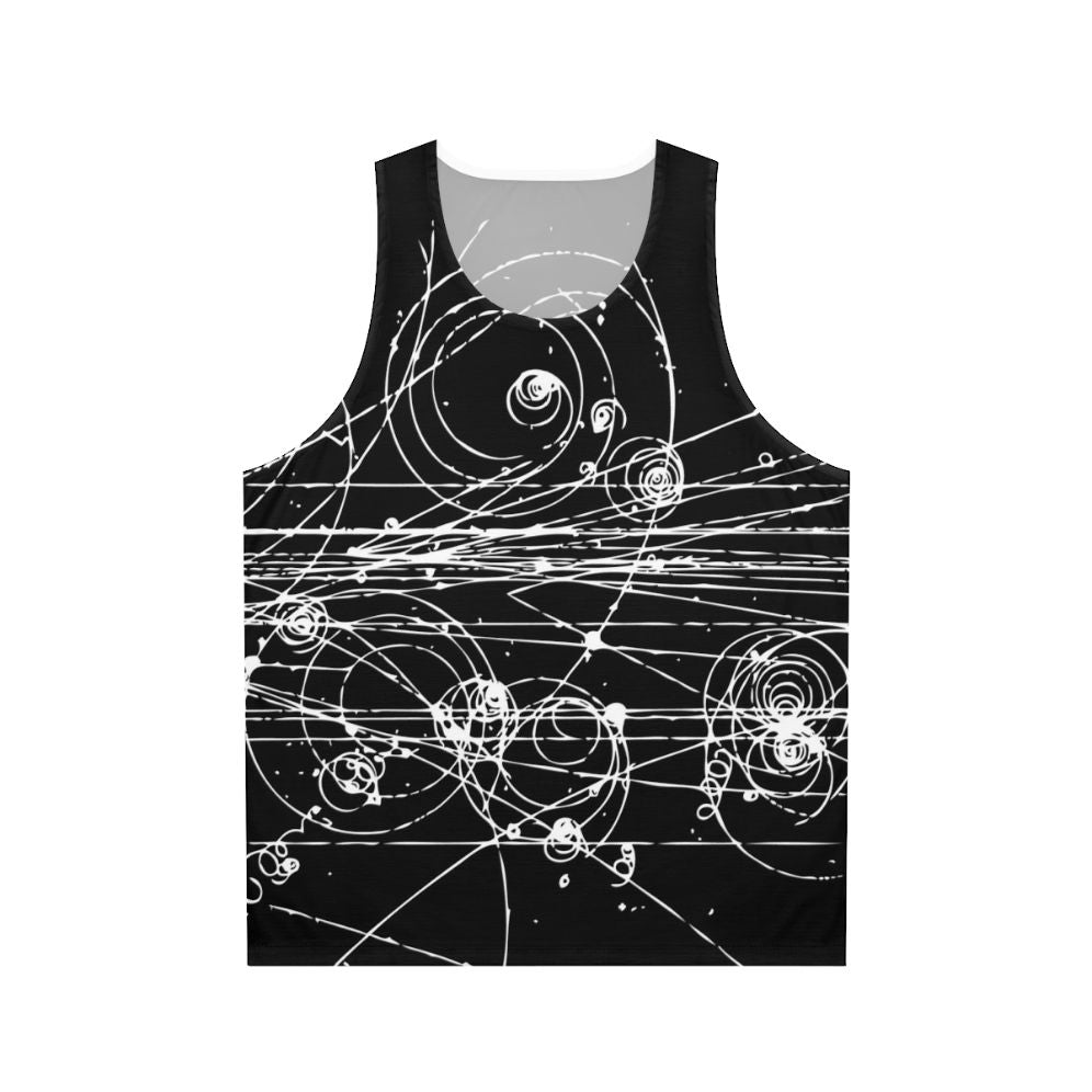 Particle Tracks Science Unisex Tank Top