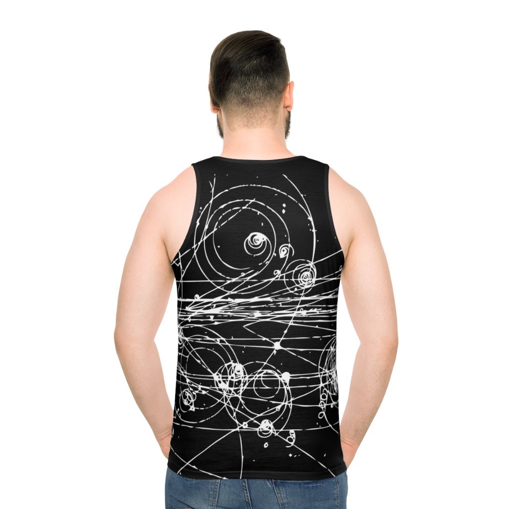 Particle Tracks Science Unisex Tank Top