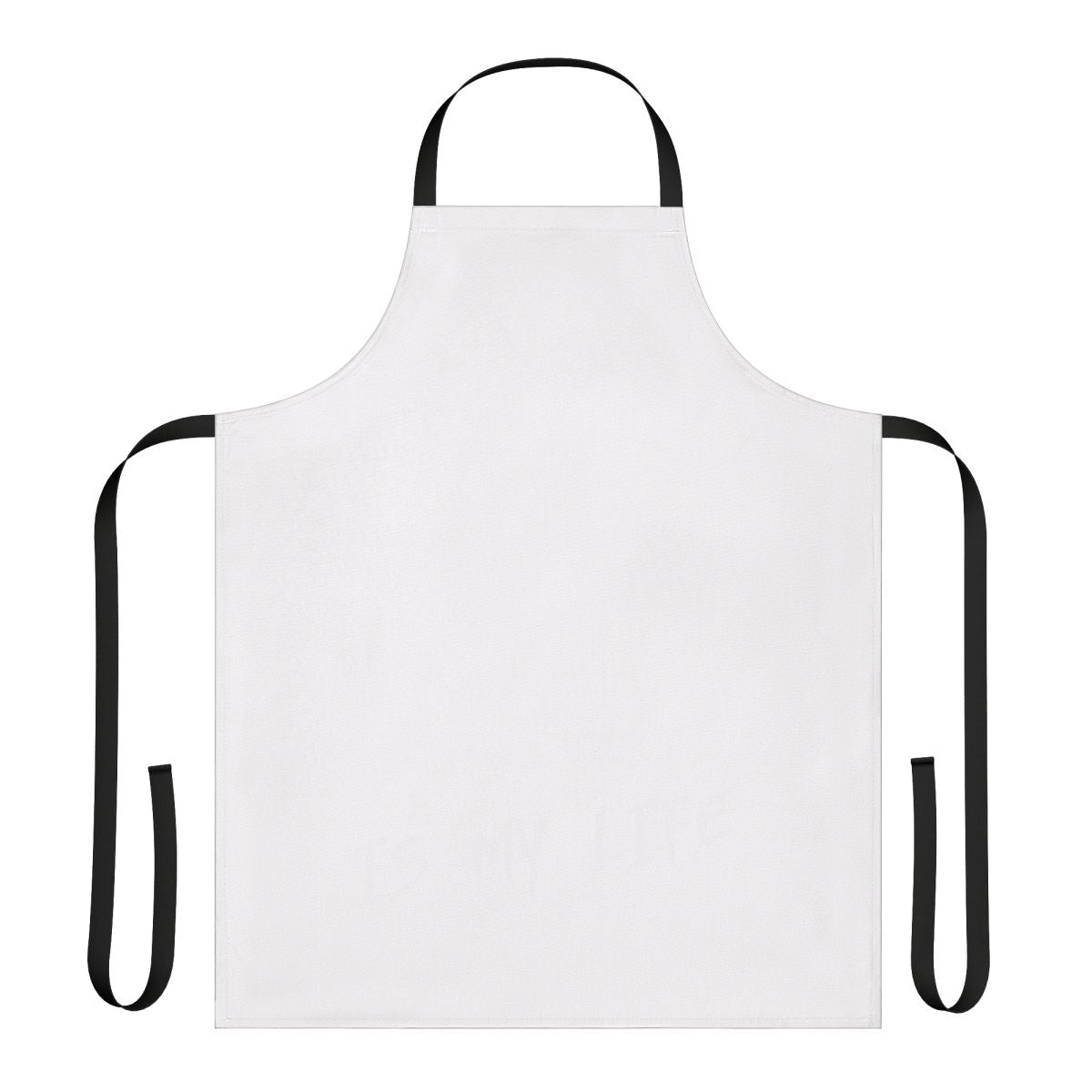 Soccer lover apron with the text "Soccer Is My Life"