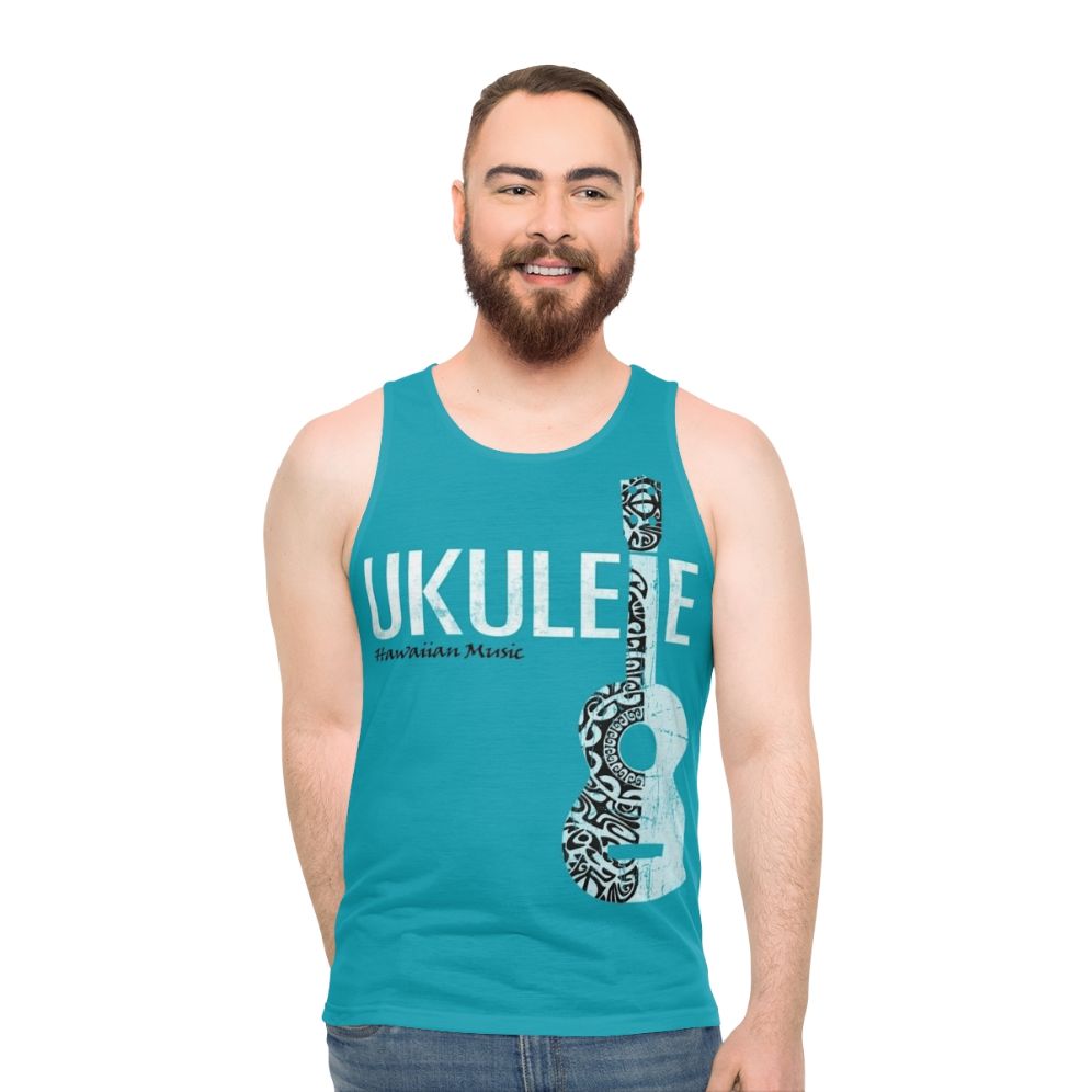 Passion Ukulele Tattoo Unisex Tank Top