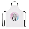 Pastel-colored apron featuring Dove Cameron from Disney's Descendants
