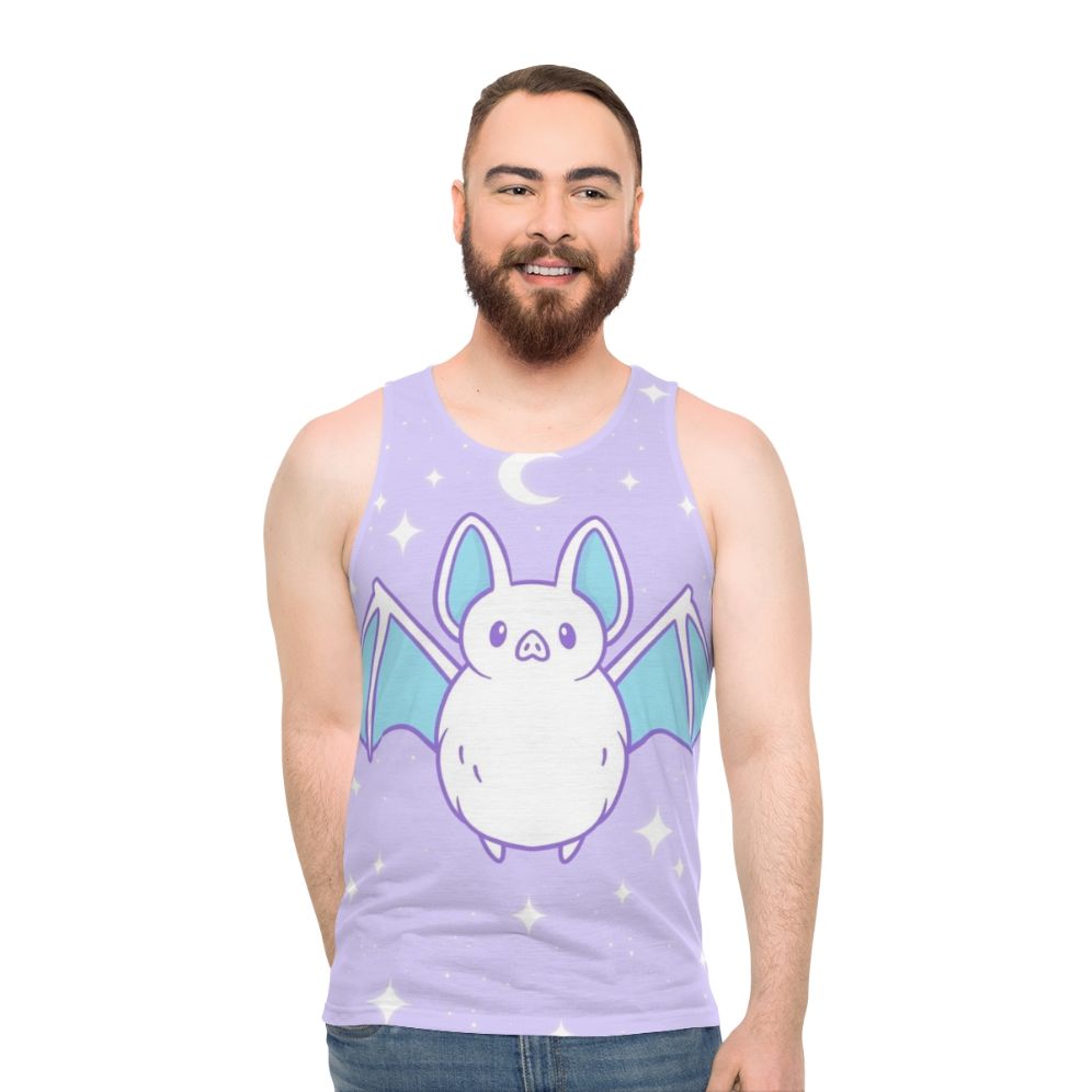 Pastel Bat Nikury Unisex Tank Top