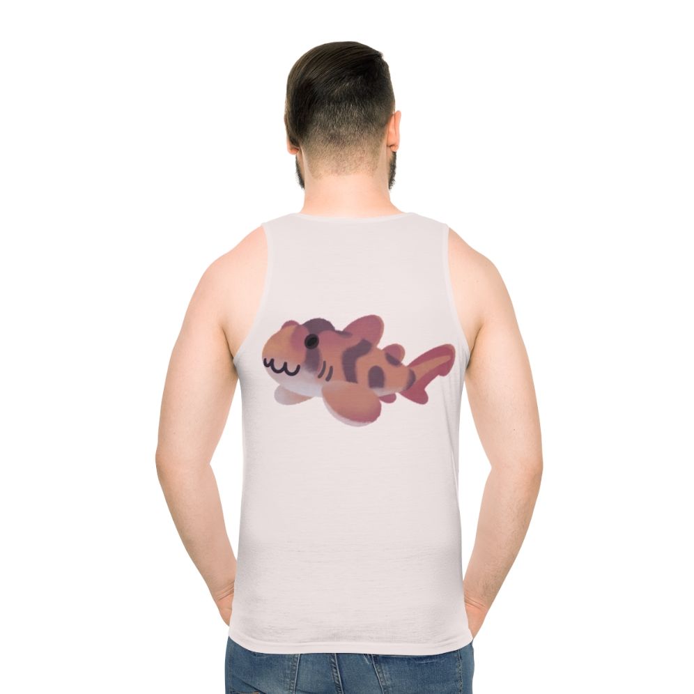 Pastel Unisex Shark Day Tank Top