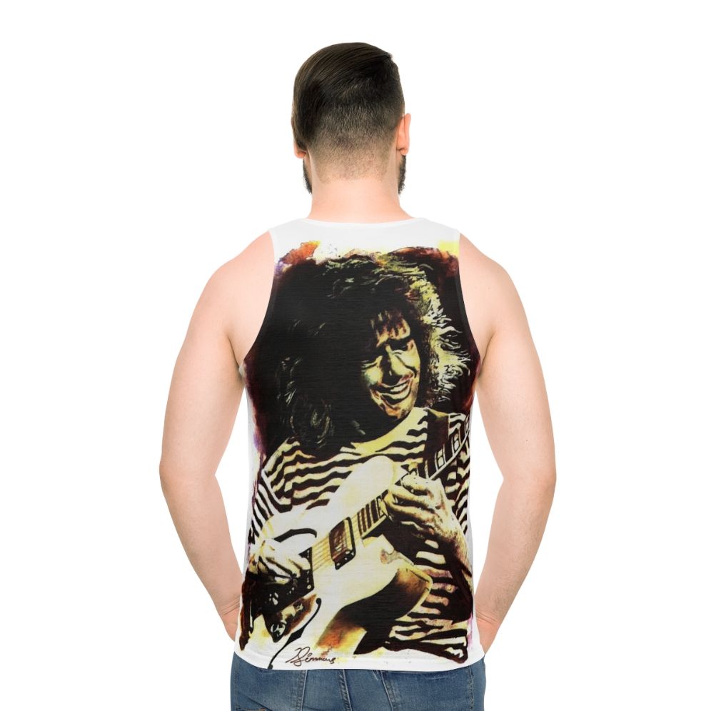 Pat Metheny inspired unisex tank top for jazz music lovers