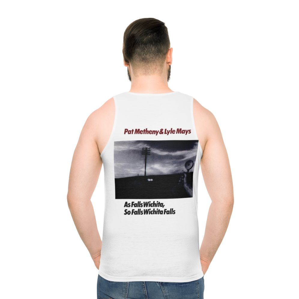 Pat Metheny and Lyle Mays 'As Falls Wichita' Unisex Jazz Fusion Tank Top