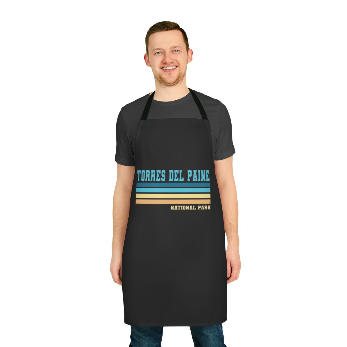 Apron featuring the stunning landscapes of Torres Del Paine National Park in Patagonia, Chile
