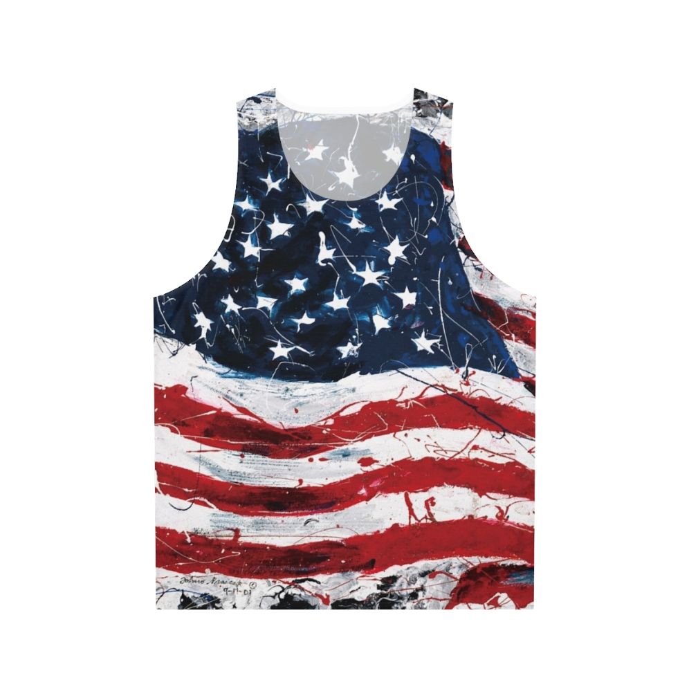 Patriotic American Unisex Tank Top