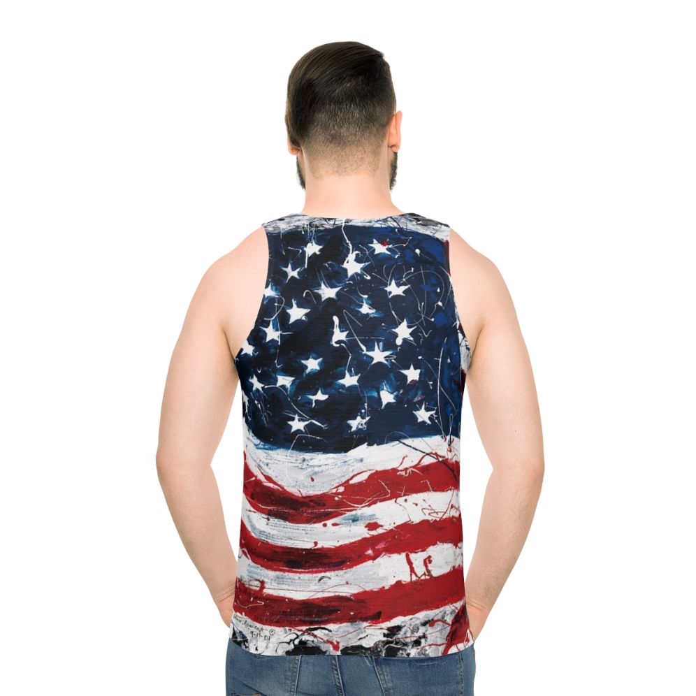 Patriotic American Unisex Tank Top