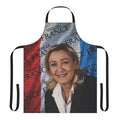Patriotic apron featuring French politician Marine Le Pen