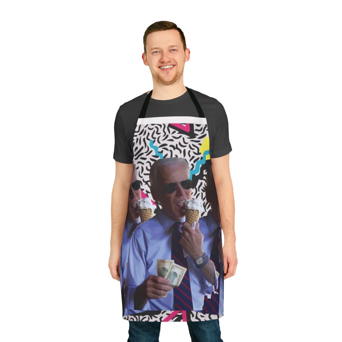 Patriotic Biden-Inspired Novelty Apron