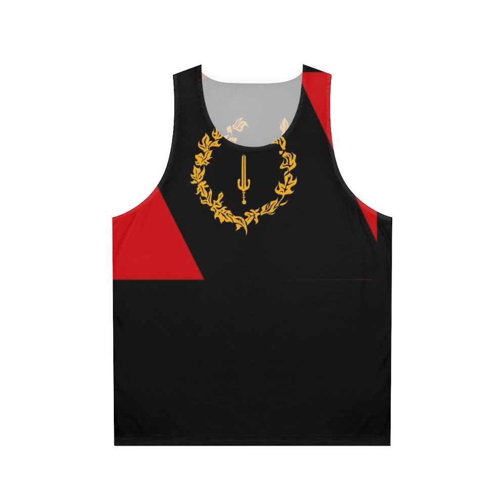 Patriotic black American heritage unisex tank top
