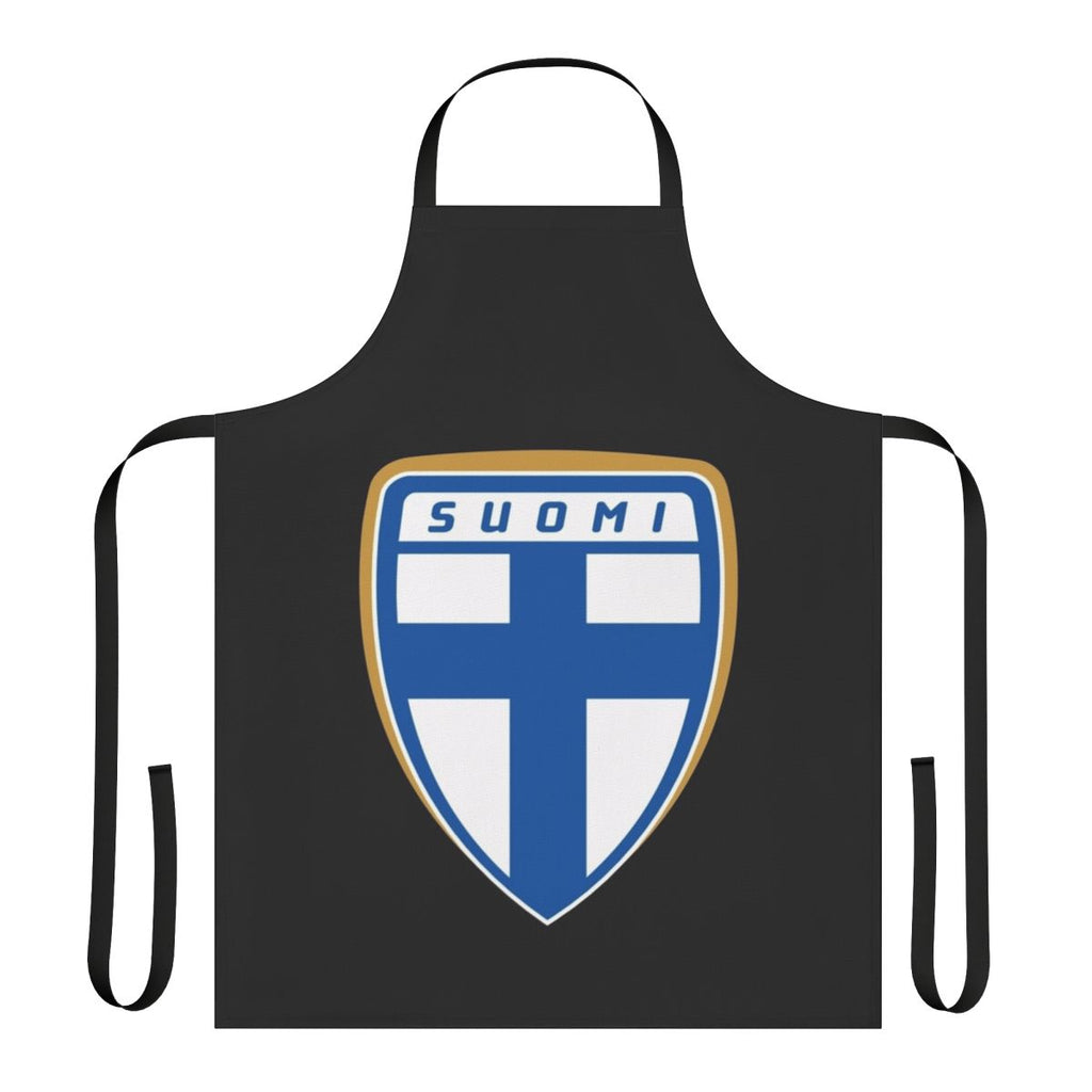 Finland ice hockey team logo on an apron