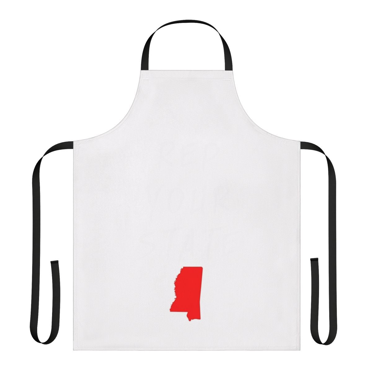 Patriotic Mississippi state-themed apron for the kitchen