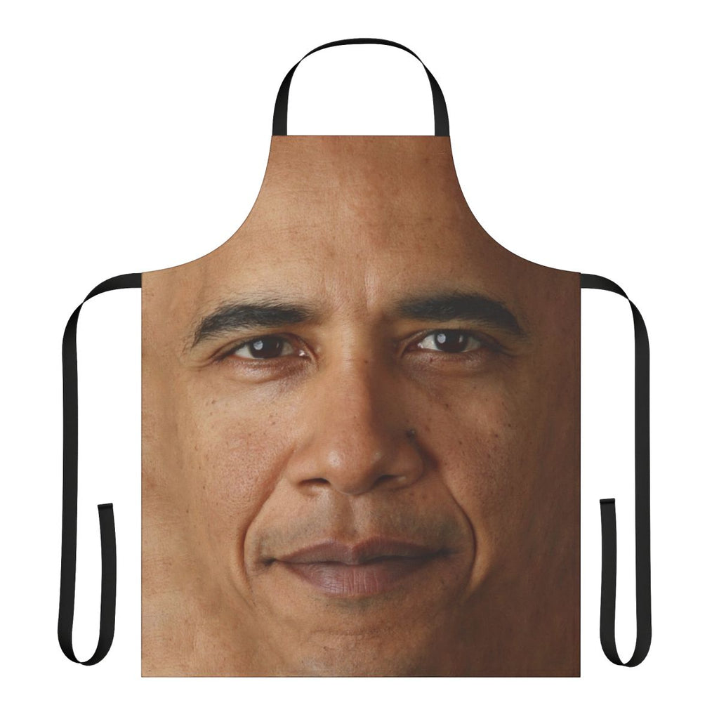 Patriotic Obama Face Apron - Funny and Unique Political Cooking Apron