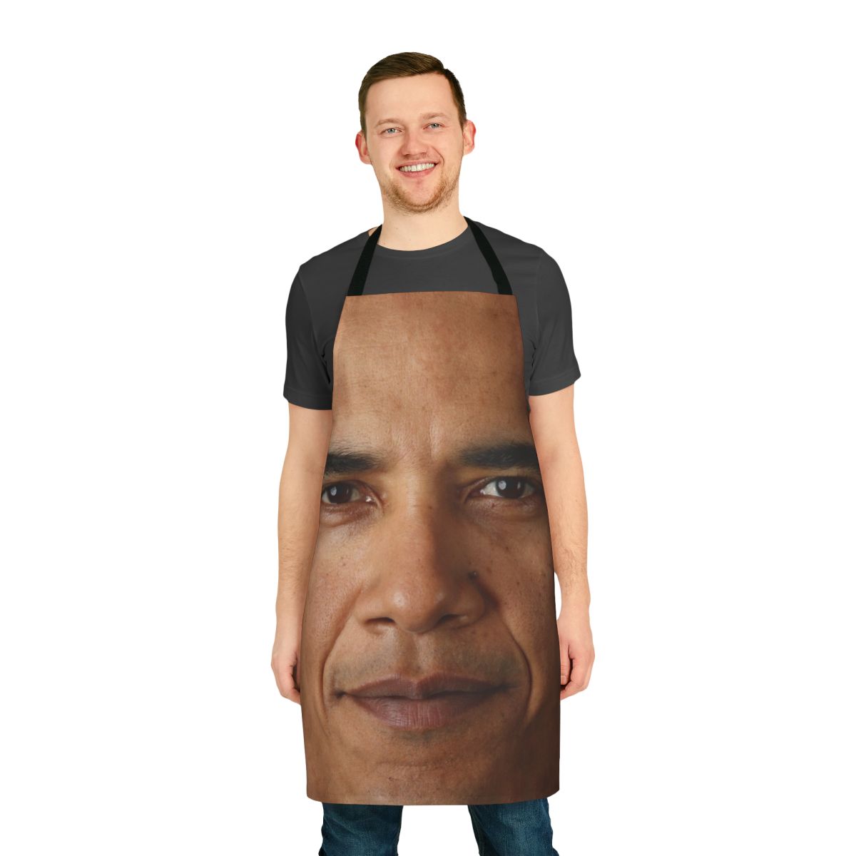 Patriotic Obama Face Apron - Funny and Unique Political Cooking Apron