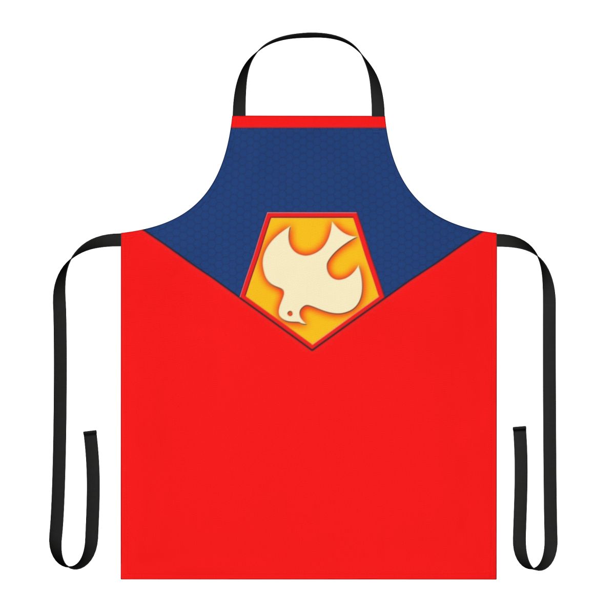 Peacemaker Chest Dove Symbol Series TV Apron with Eagle Motif