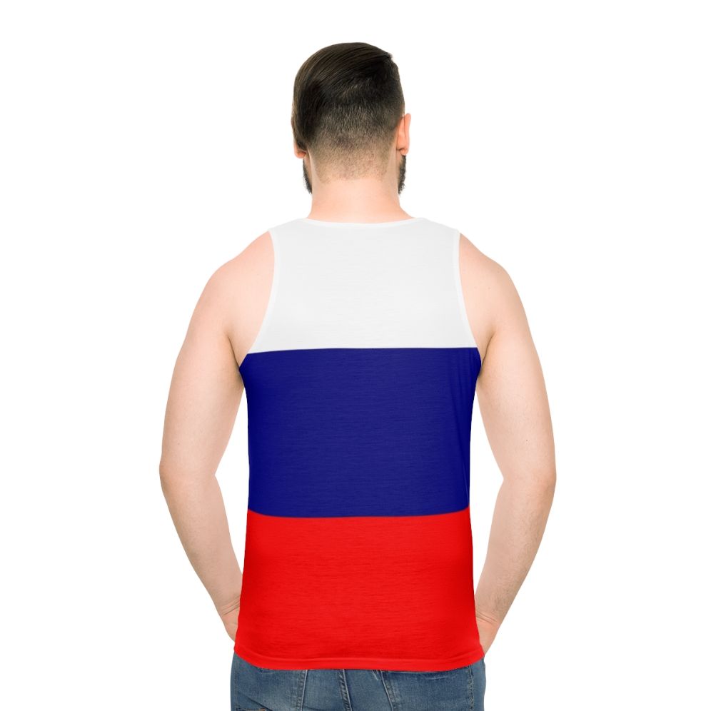 Patriotic Russian Flag Unisex Tank Top