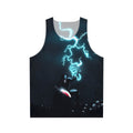 Patriotic superhero unisex tank top