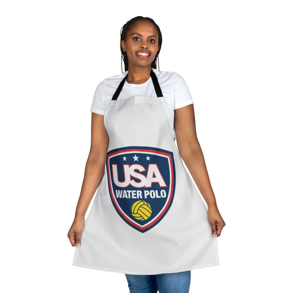 Patriotic water polo apron featuring the USA flag design
