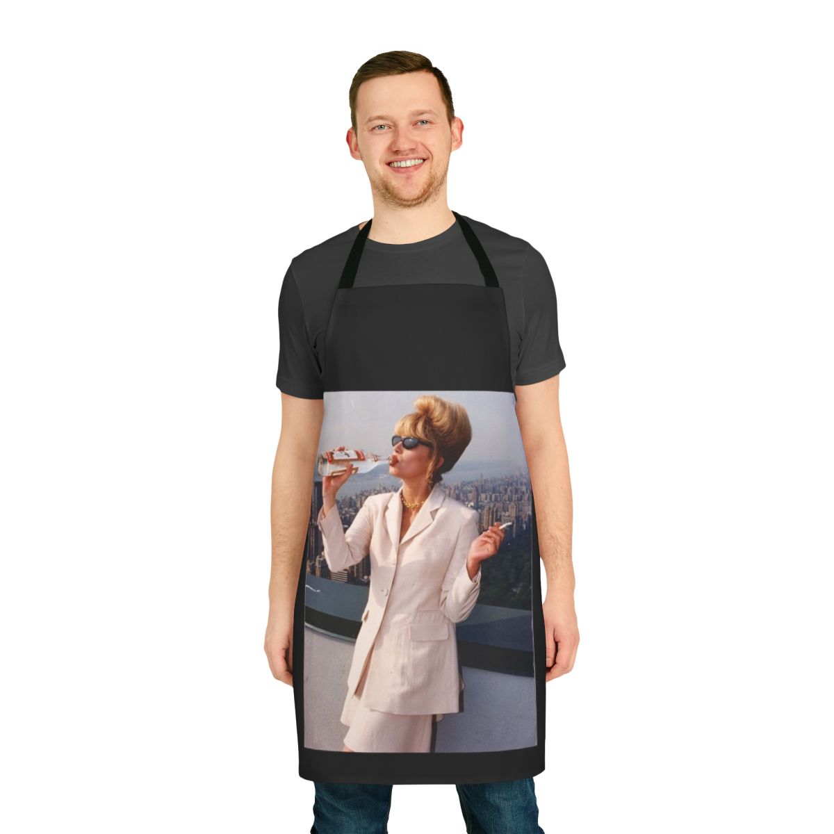 Patsy Stone Inspired Apron - Tribute to the Iconic Absolutely Fabulous Character
