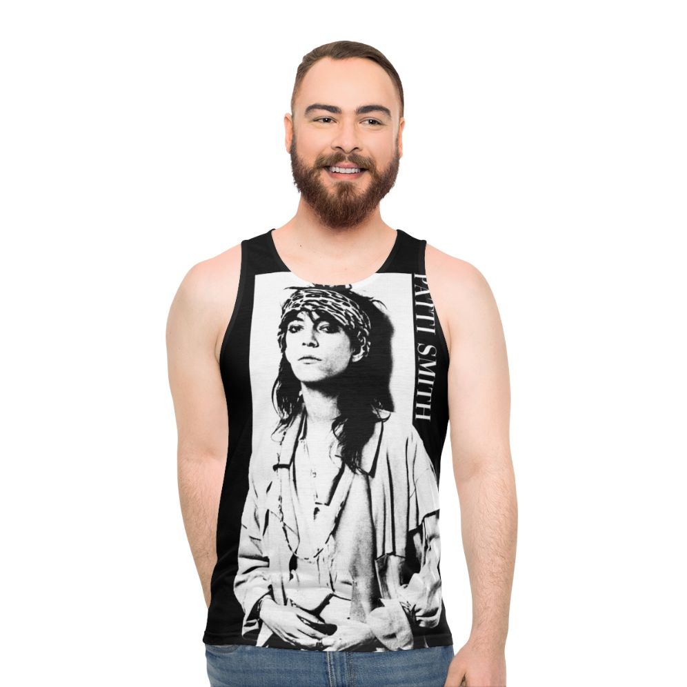Patti Smith Retro Unisex Grunge Tank Top