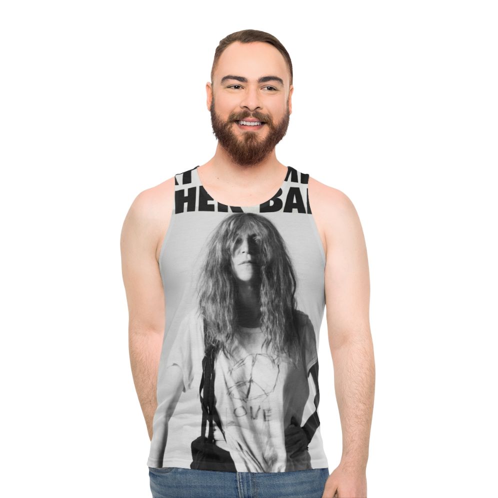 Patti Smith Unisex Tank Top