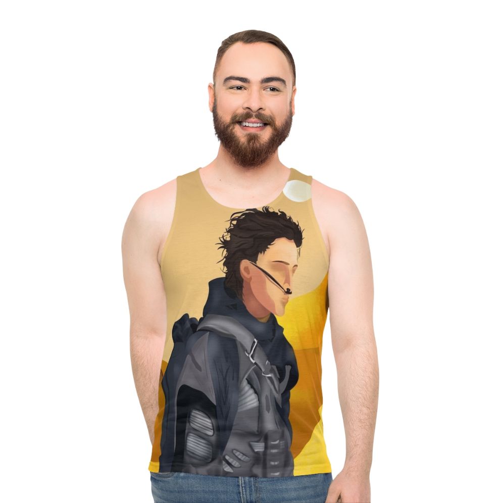 Paul Atreides Dune Moons Unisex Tank Top