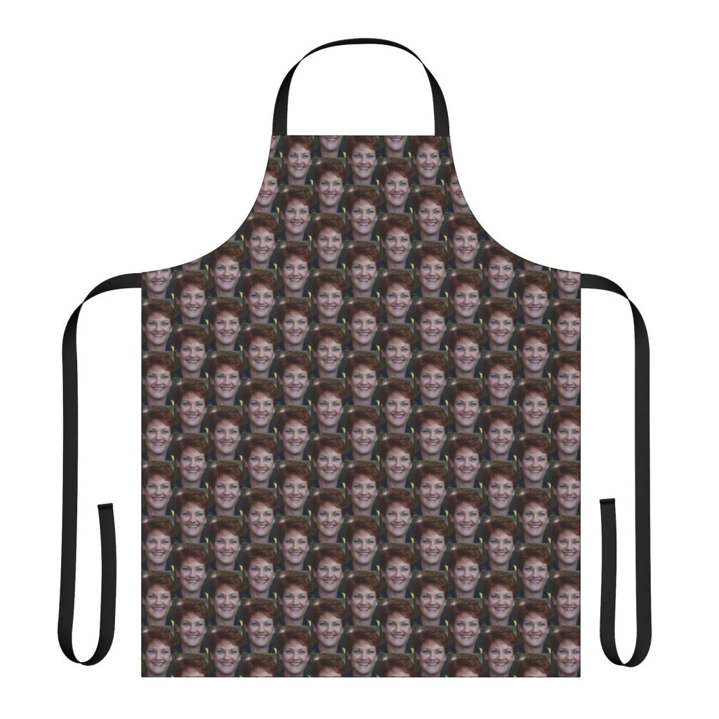 Pauline Hanson inspired apron with political design