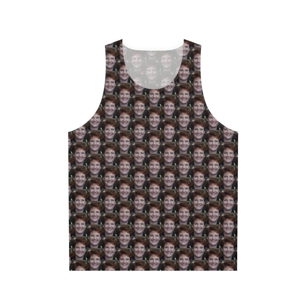 Pauline Hanson One Nation Unisex Political Tank Top