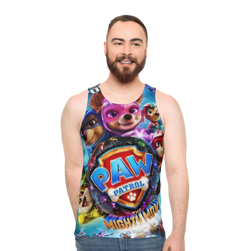 Paw Patrol The Mighty Movie 2023 Unisex Tank Top