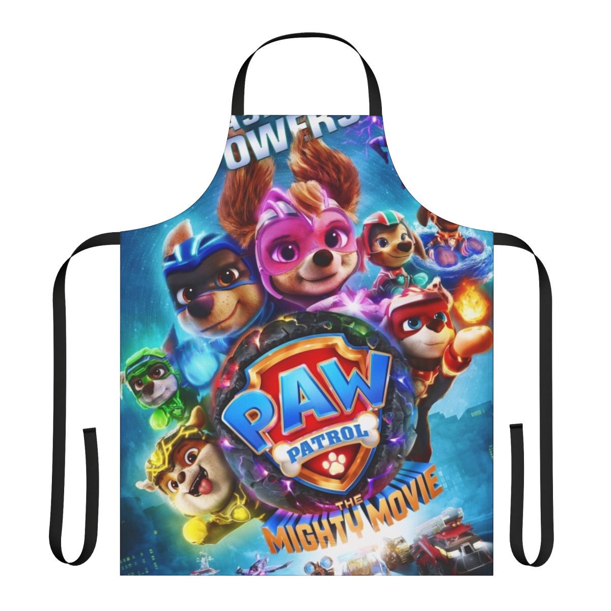 Paw Patrol The Mighty Movie 2023 Apron