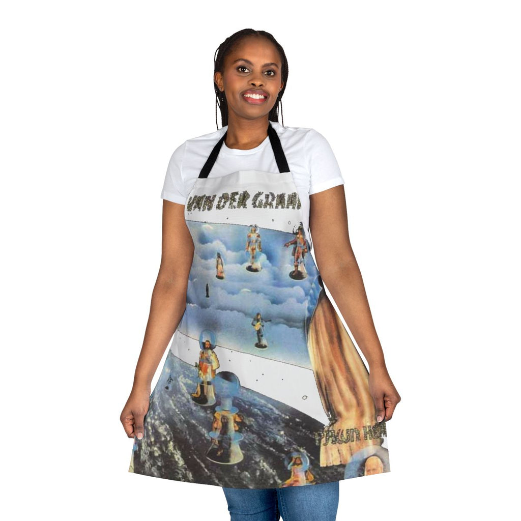 Pawn Hearts inspired apron featuring a unique music-themed design