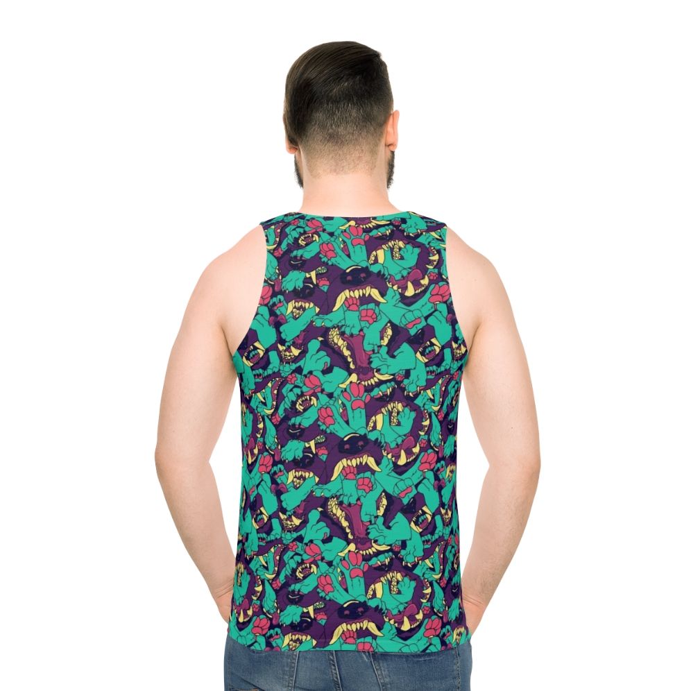 Paws and Maws Animal Print Unisex Tank Top