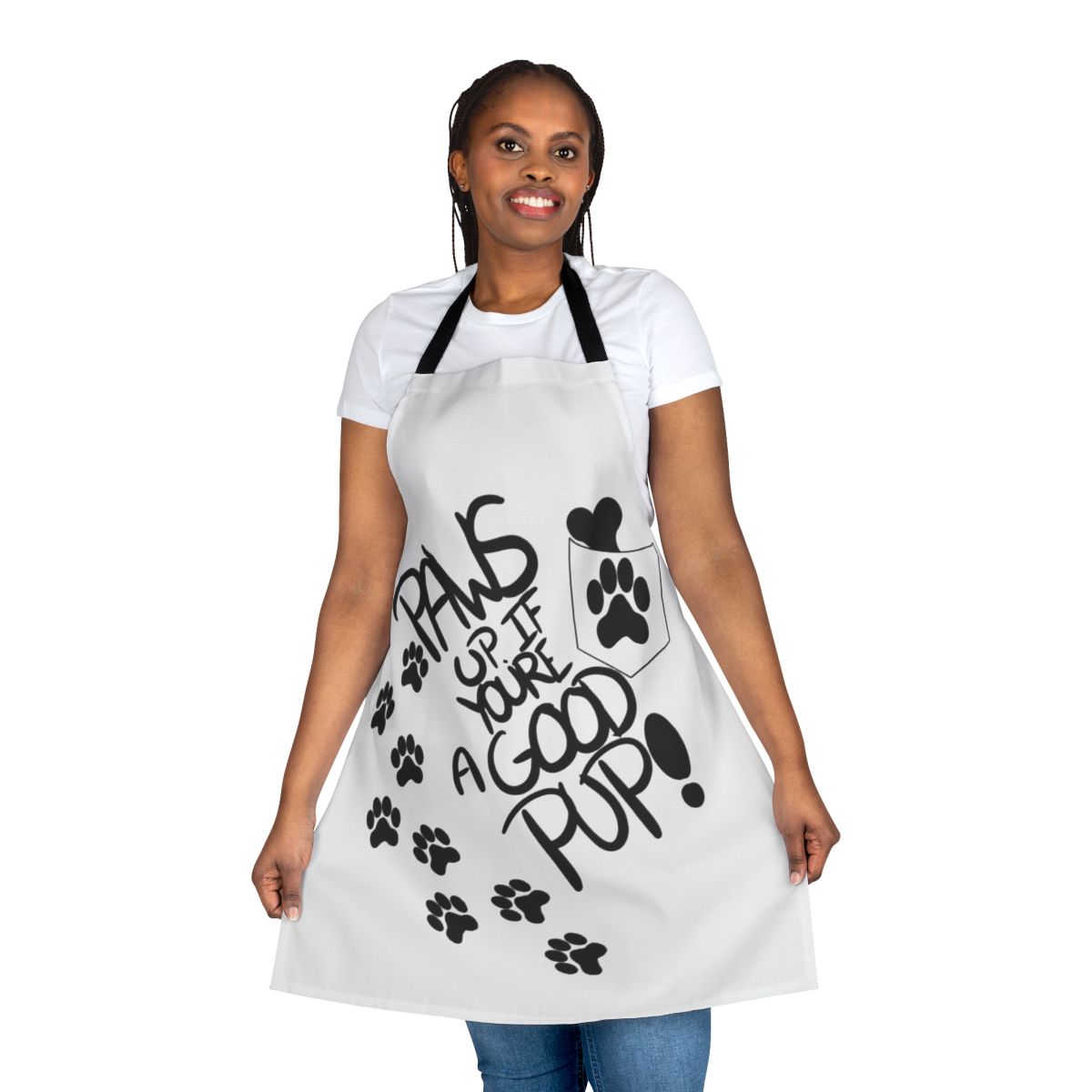 Paws Up Apron for Pet Lovers and Furry Fans