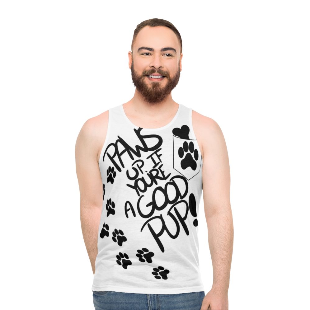 Paws Up Unisex Tank Top