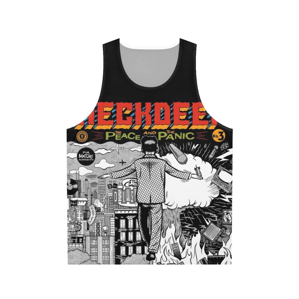 Peace and the Panic Unisex Pop Punk Tank Top