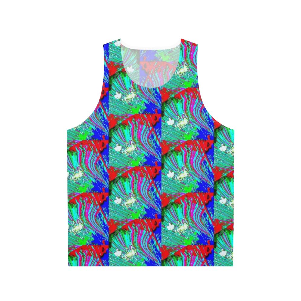Everglades-inspired pacifist unisex tank top