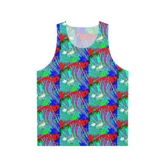 Everglades-inspired pacifist unisex tank top