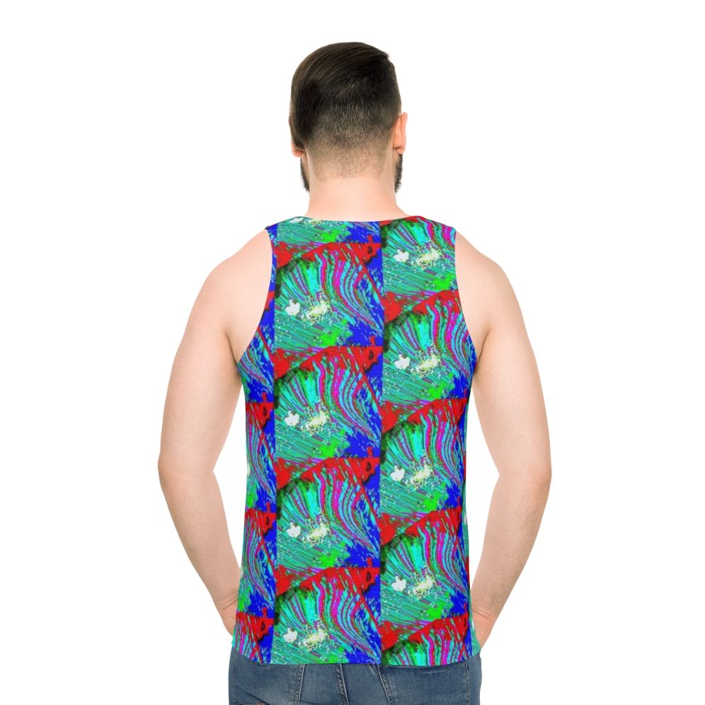 Everglades-inspired pacifist unisex tank top