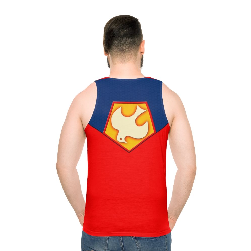 Peacemaker eagle American patriot unisex tank top