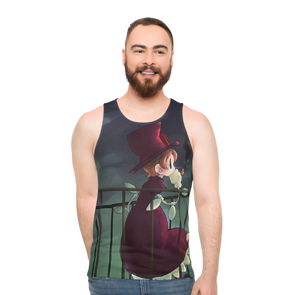 Peacock Smoking Unisex Tank Top