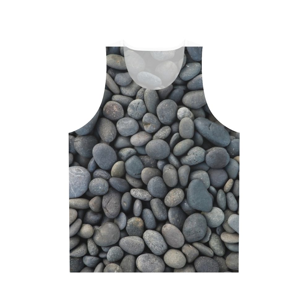 Pebbles Unisex Pebble Beach Tank Top
