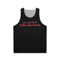 Unisex tank top featuring Pedro Almodovar, acclaimed Spanish film director
