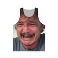 Pedro Pascal Crying Meme Unisex Tank Top